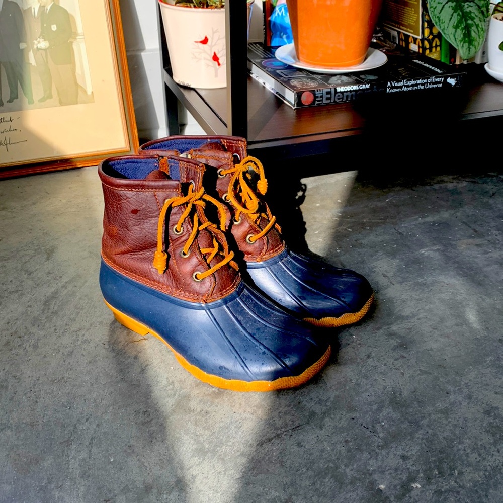 Classic Sperry Saltwater Duck Boots